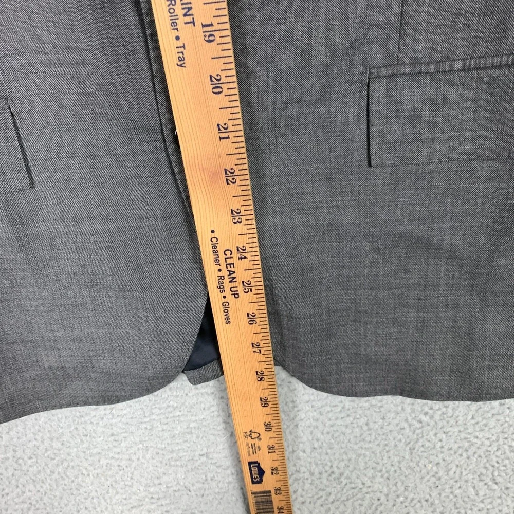 J.Crew Ludlow Suit Jacket Blazer 38S Gray Slim Fit Italian Tollegno Wool $425‎